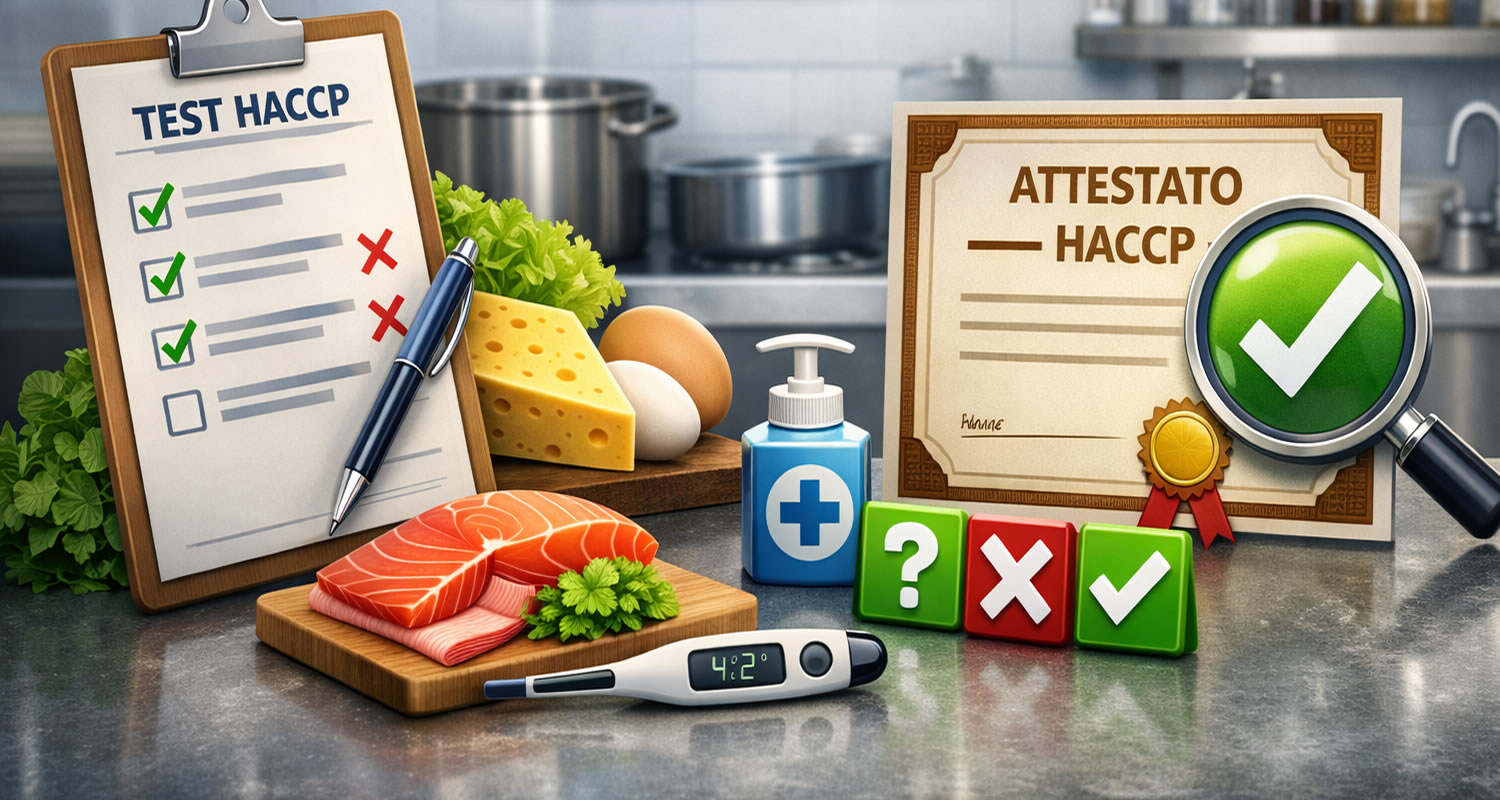 QUIZ di ATTESTATO HACCP