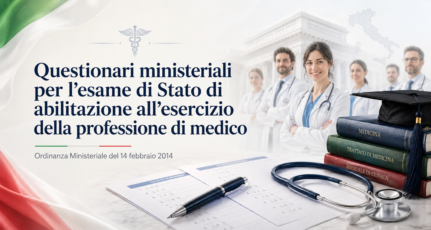 Quiz Concorso Abilitazione alla professione di medico