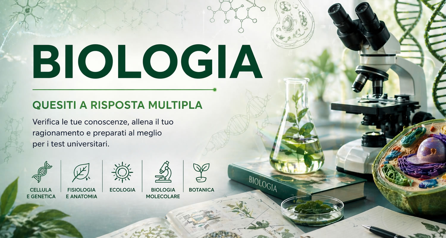 QUIZ di BIOLOGIA