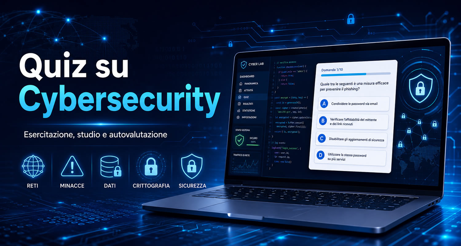 QUIZ di CYBERSECURITY