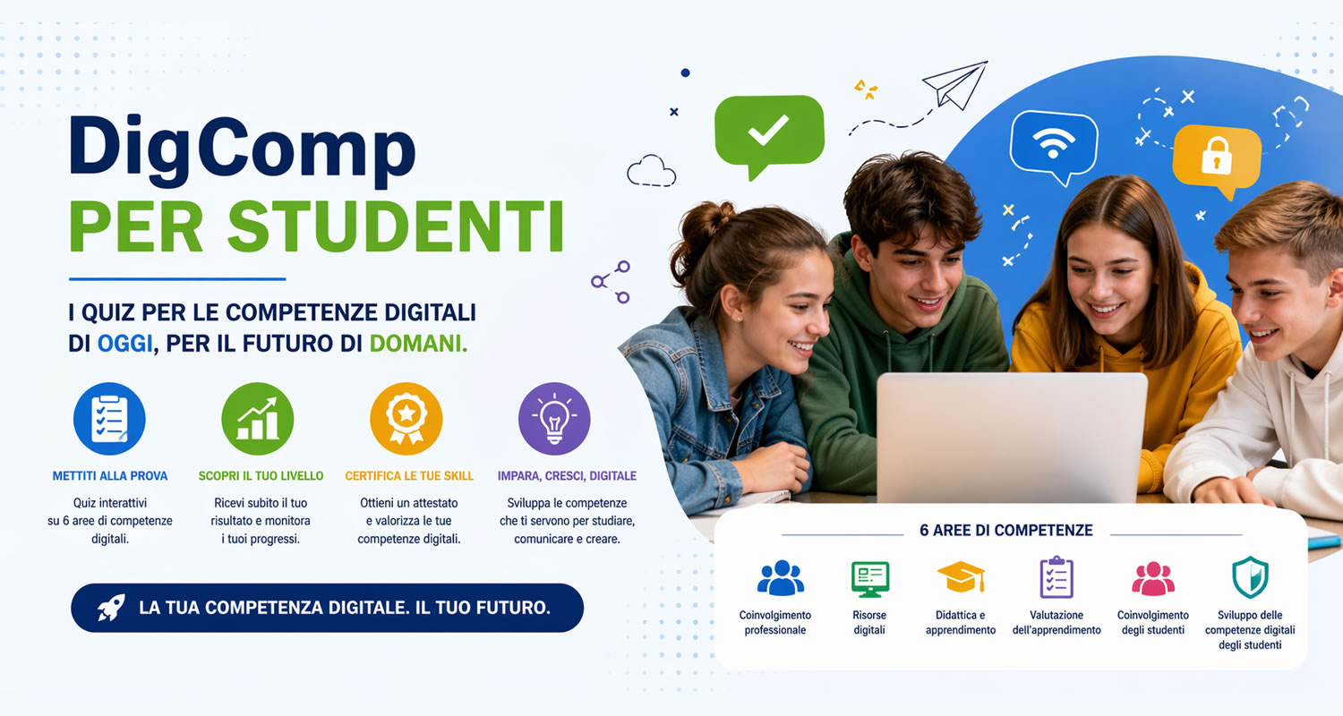 QUIZ di DIGCOMP 2,0 - STUDENTI