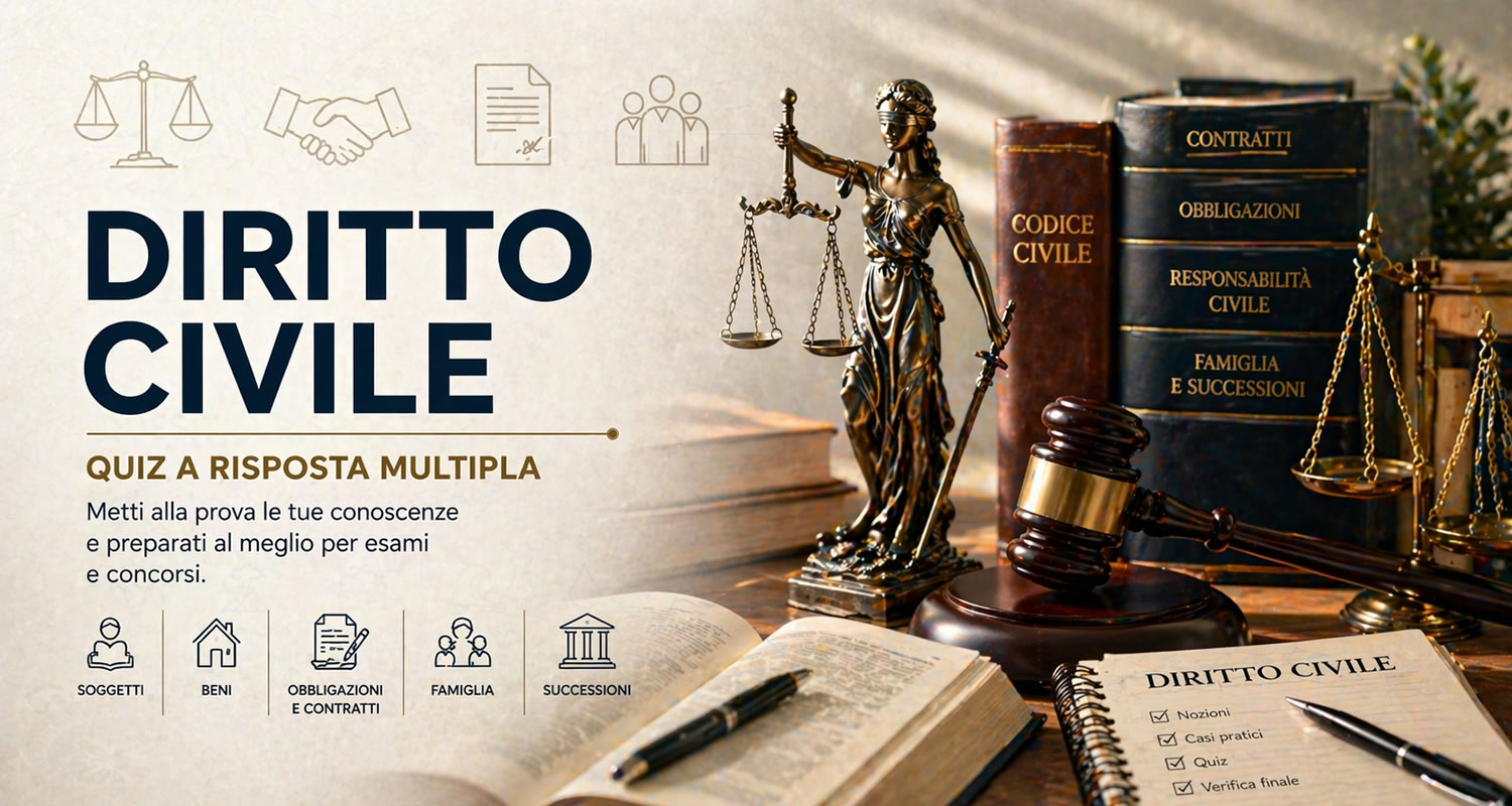 QUIZ di DIRITTO CIVILE