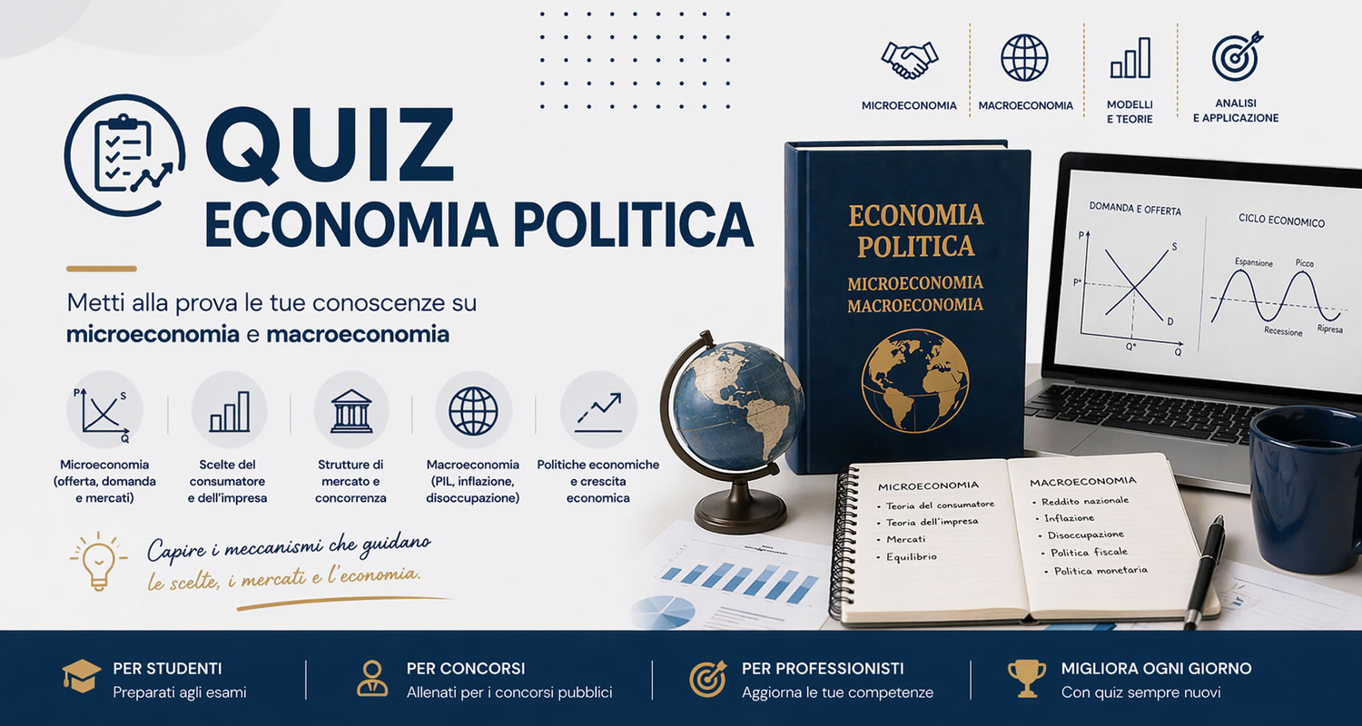 QUIZ di ECONOMIA POLITICA