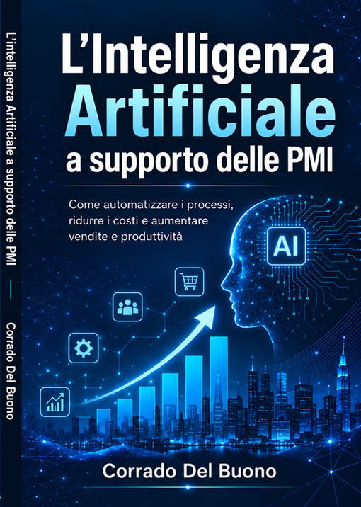 Copertina del libro L’Intelligenza Artificiale a supporto delle PMI