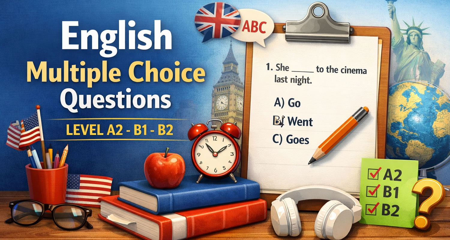 QUIZ di LINGUA INGLESE (A2-B2)