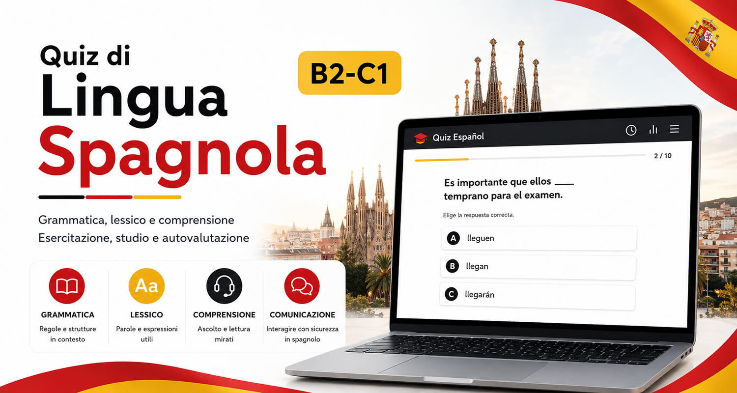 QUIZ di LINGUA SPAGNOLA (B2-C1)