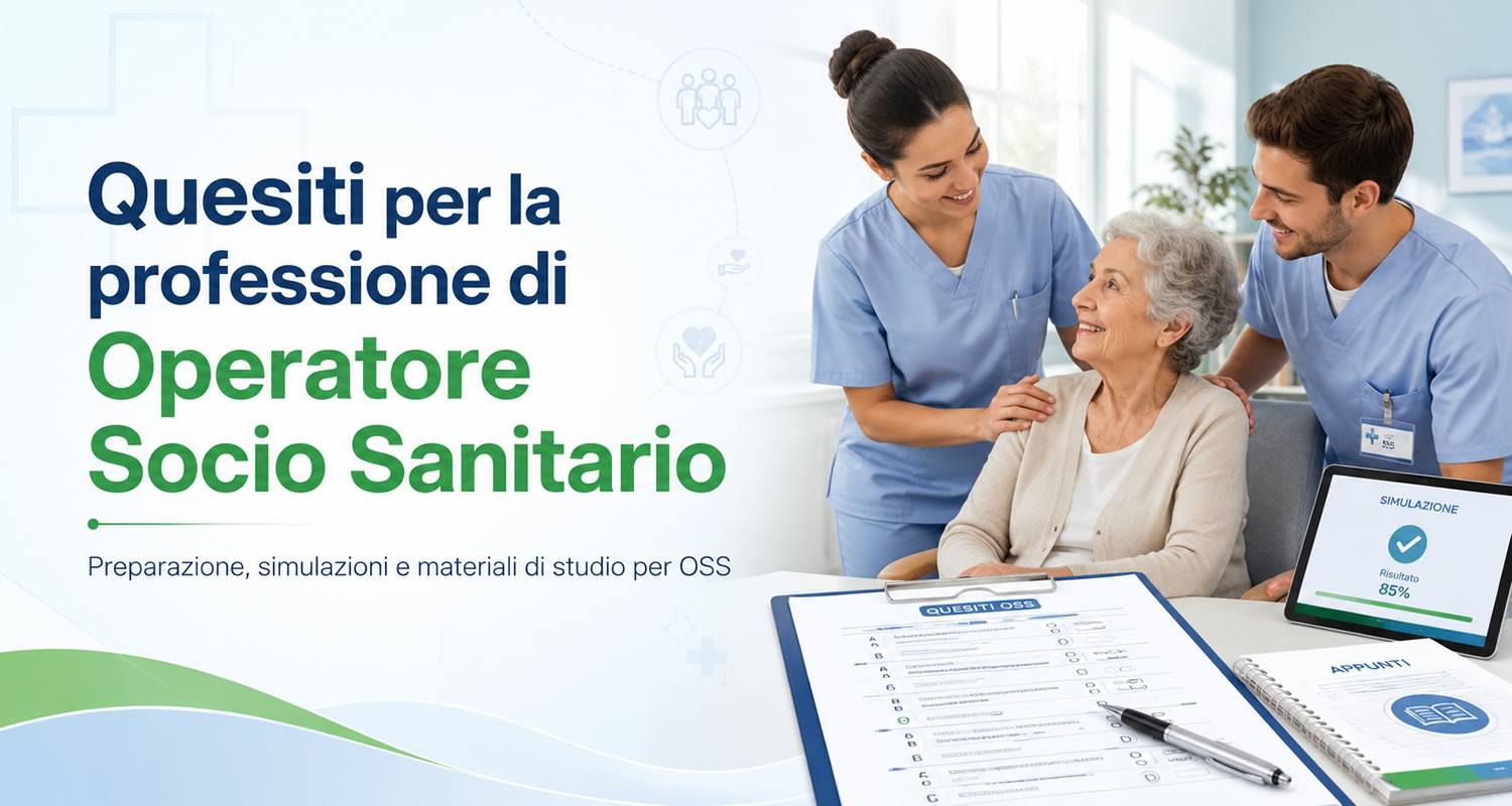 QUIZ di OPERATORE SOCIO-SANITARIO